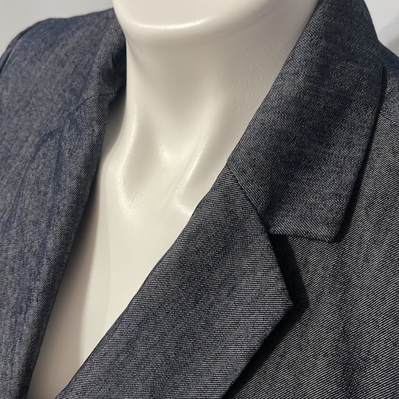 NY&Company Blazer Dark Denim Style - Picture 2 of 7